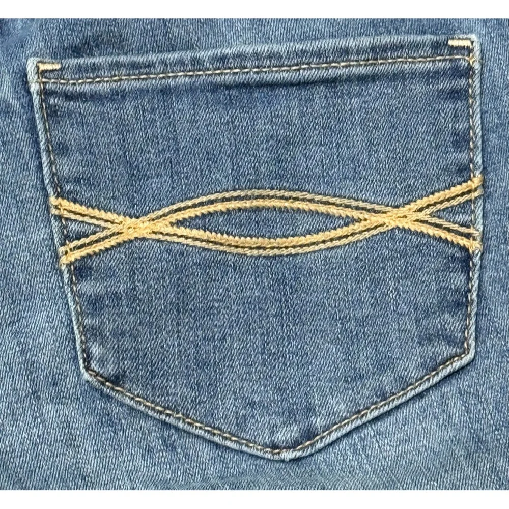 Abercrombie Kids High Rise Jean Legging False Button Fly Pants Girls Size‎ 11/12